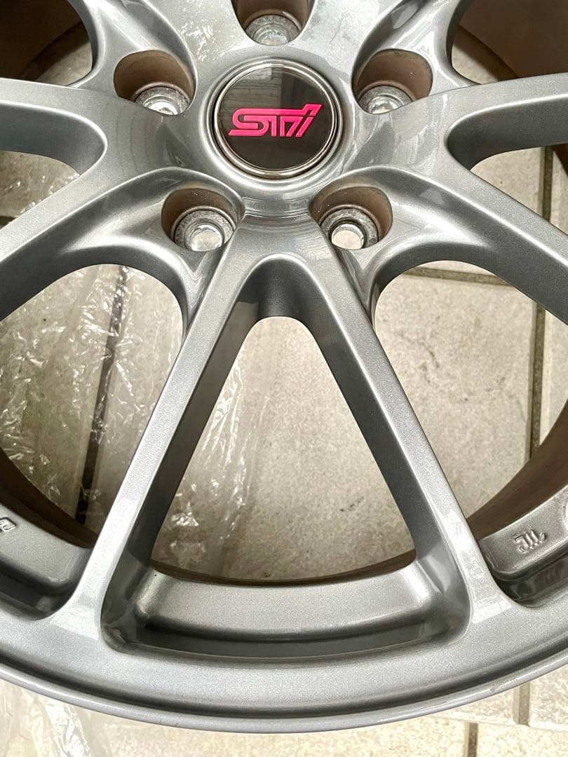 STI パフォーマンスホイール 18インチ 8.5J +53 マットガンブラック