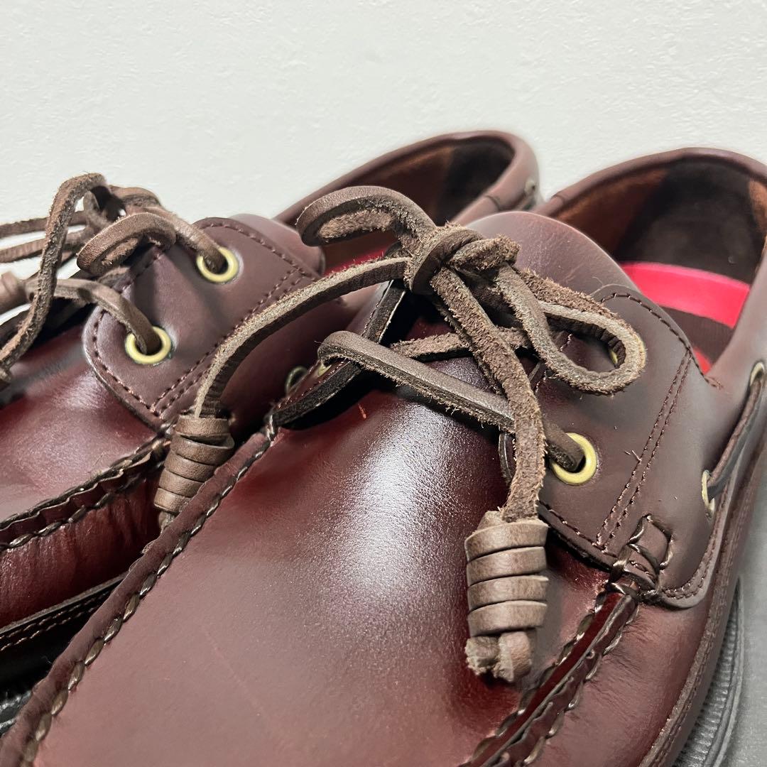 美品《Bass》Boat Shoes HARRYⅡ デッキシューズ US8.5