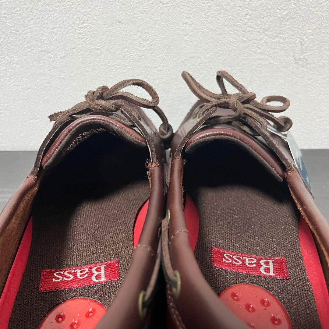 美品《Bass》Boat Shoes HARRYⅡ デッキシューズ US8.5