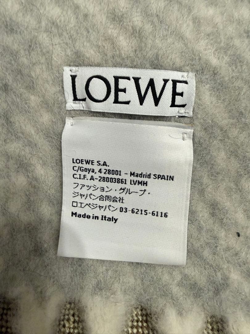 LOEWE アルパカ　マフラー
