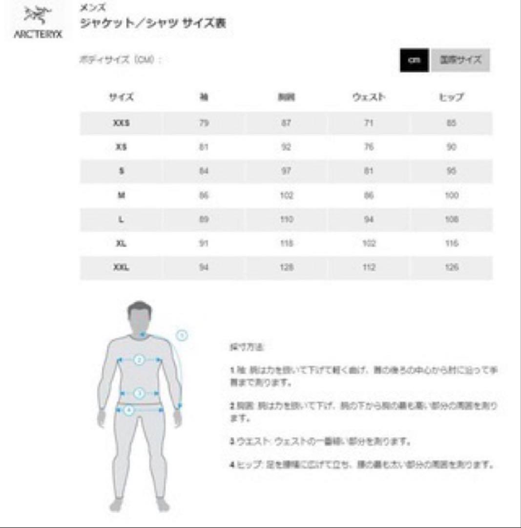 ARC'TERYX Split SS T-Shirt メンズ M ホワイト