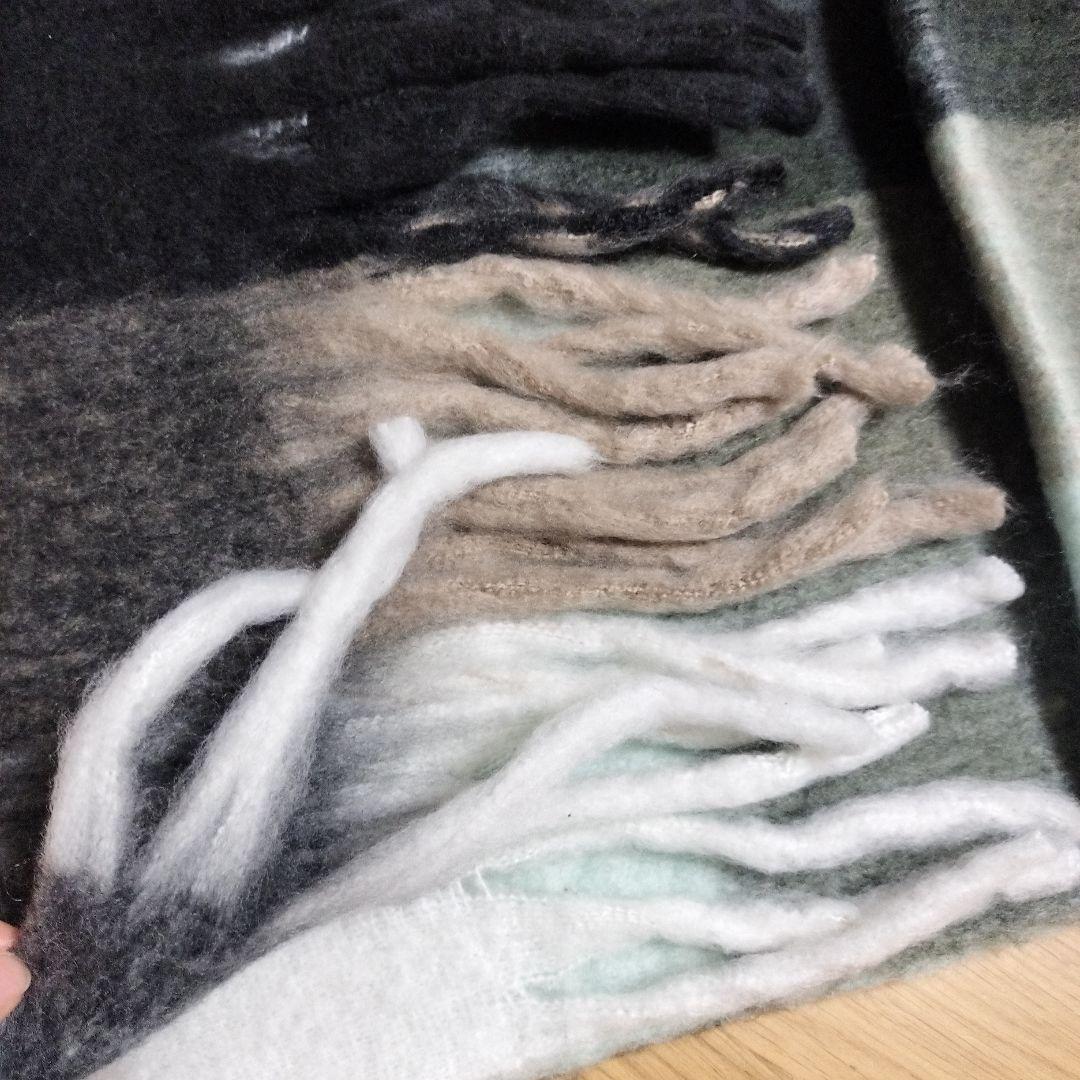 チェック マフラー　Acne Studios