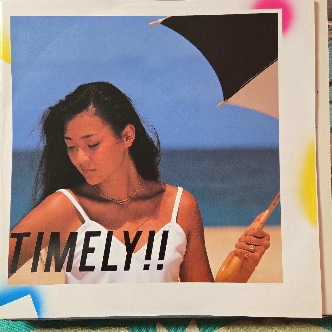 ANRI☆ ファッションカレンダー付きTIMELY!! レコード
