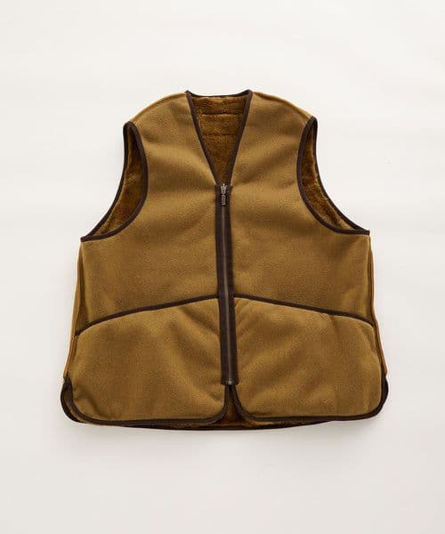 限定価格！ADAM ET ROPE’別注 ファーライナーベストBarbour