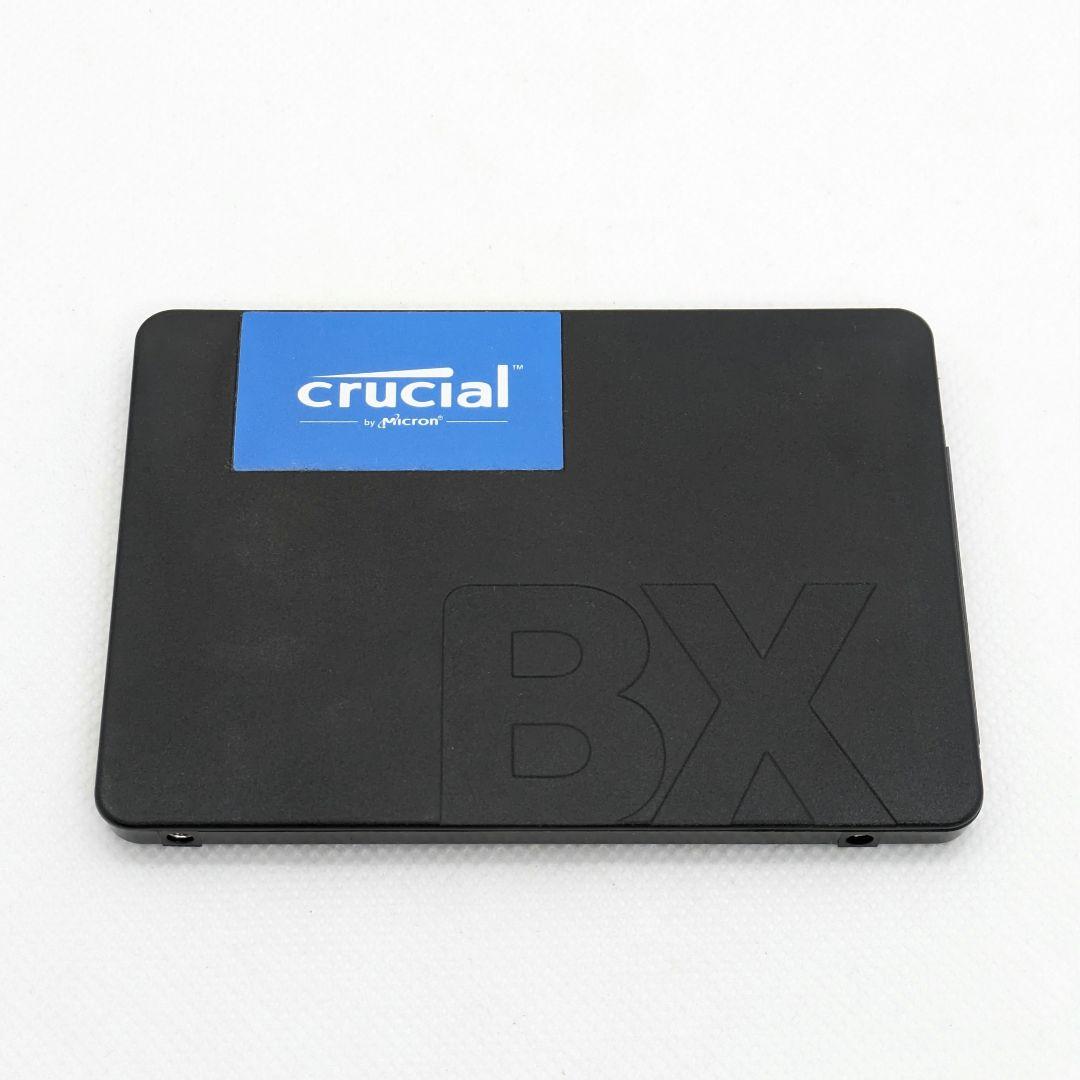 【正常】crucial BX500 480GB 2.5インチ SSD 使用時間少