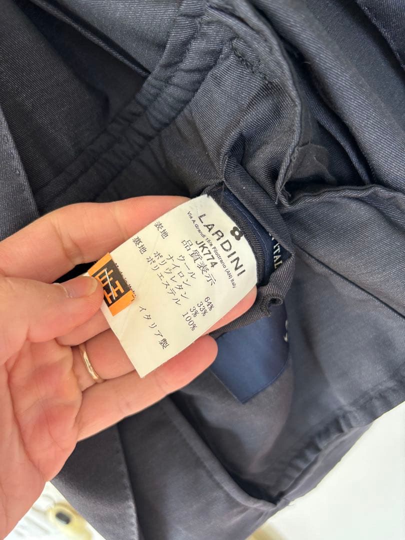 LARDINI easy wear ジャケット44 ラルディーニ ブレザー