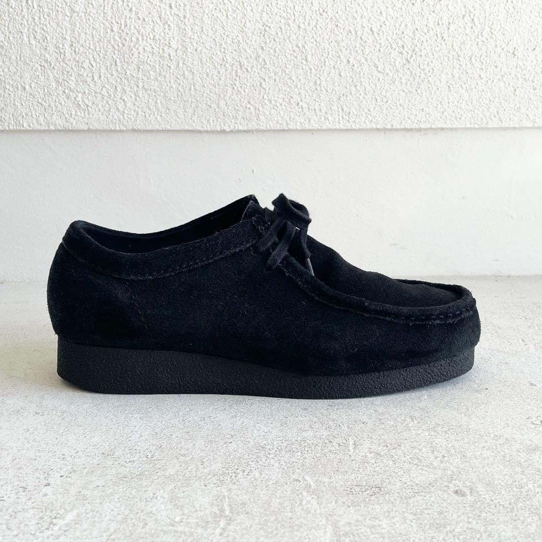 Clarks Wallabeeクラークス ワラビー 26cm スエード 黒