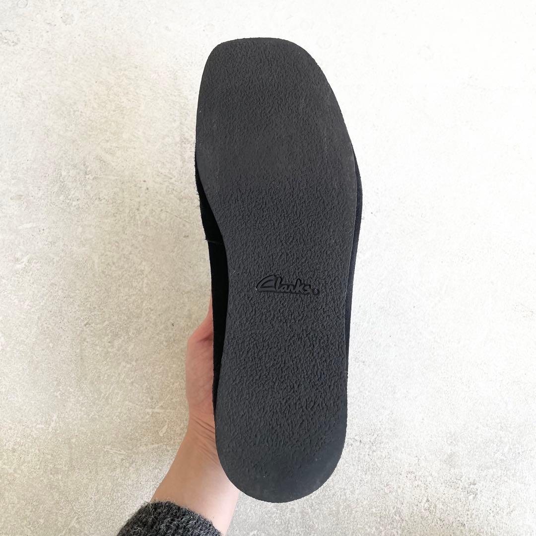 Clarks Wallabeeクラークス ワラビー 26cm スエード 黒