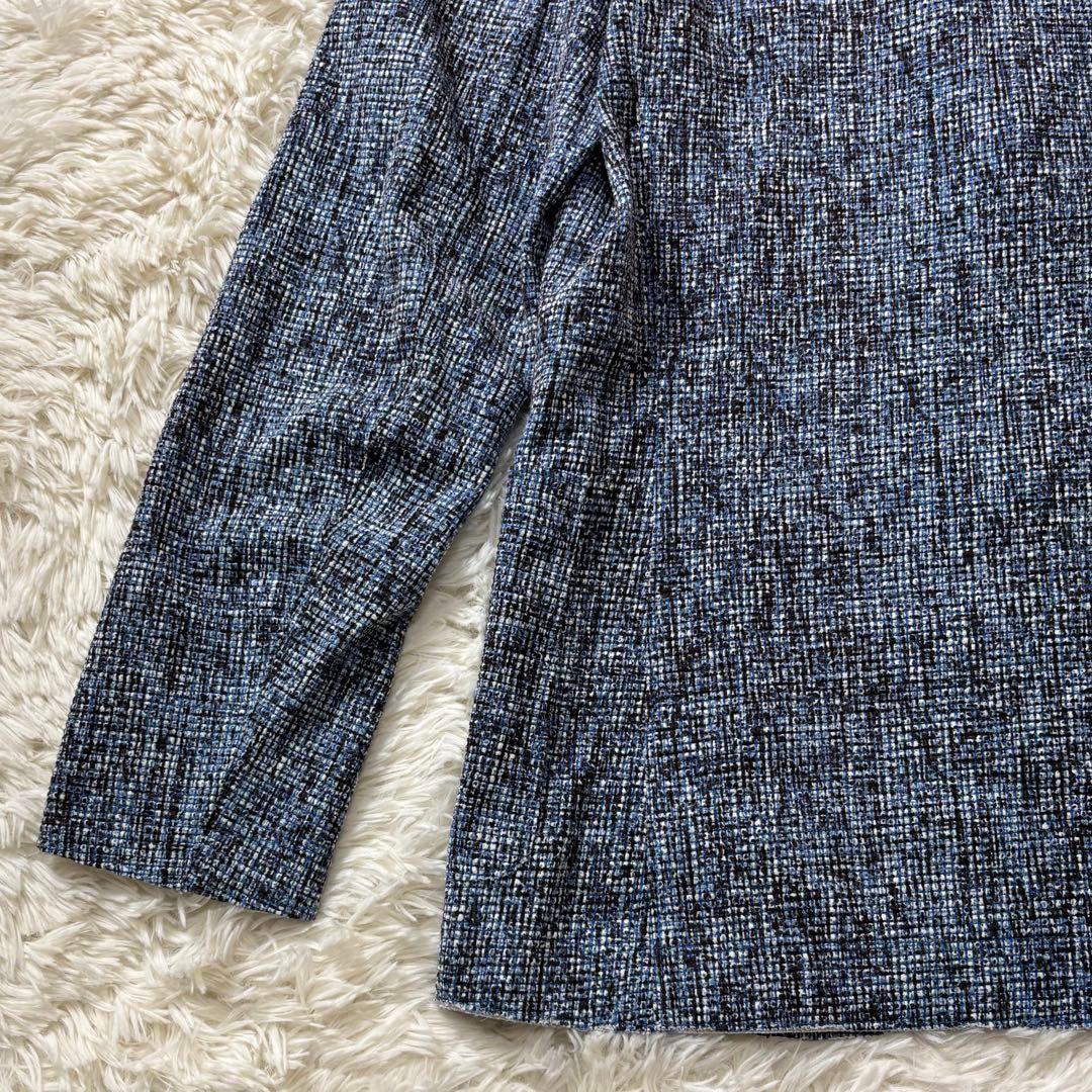 美品 BoB テーラードジャケット ボンディング アルコン ストレッチ生地