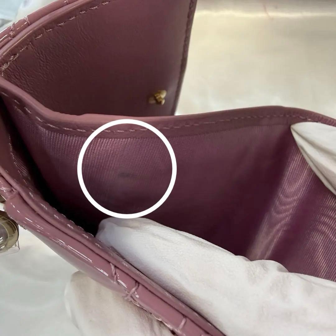 Lady Dior ロータスウォレット 三つ折財布