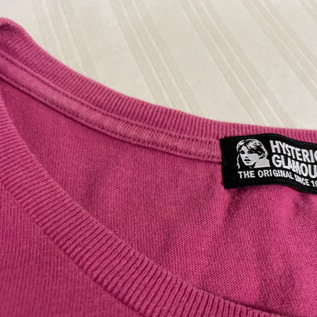 ヒステリックグラマー Tシャツ ヒスガール ピンク M