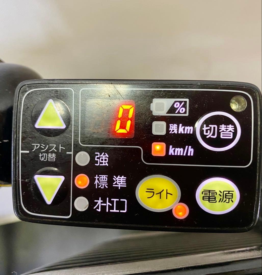 1年保証 ブリヂストン　20インチ 子供乗せ　3人乗り 深緑　電動アシスト自転車