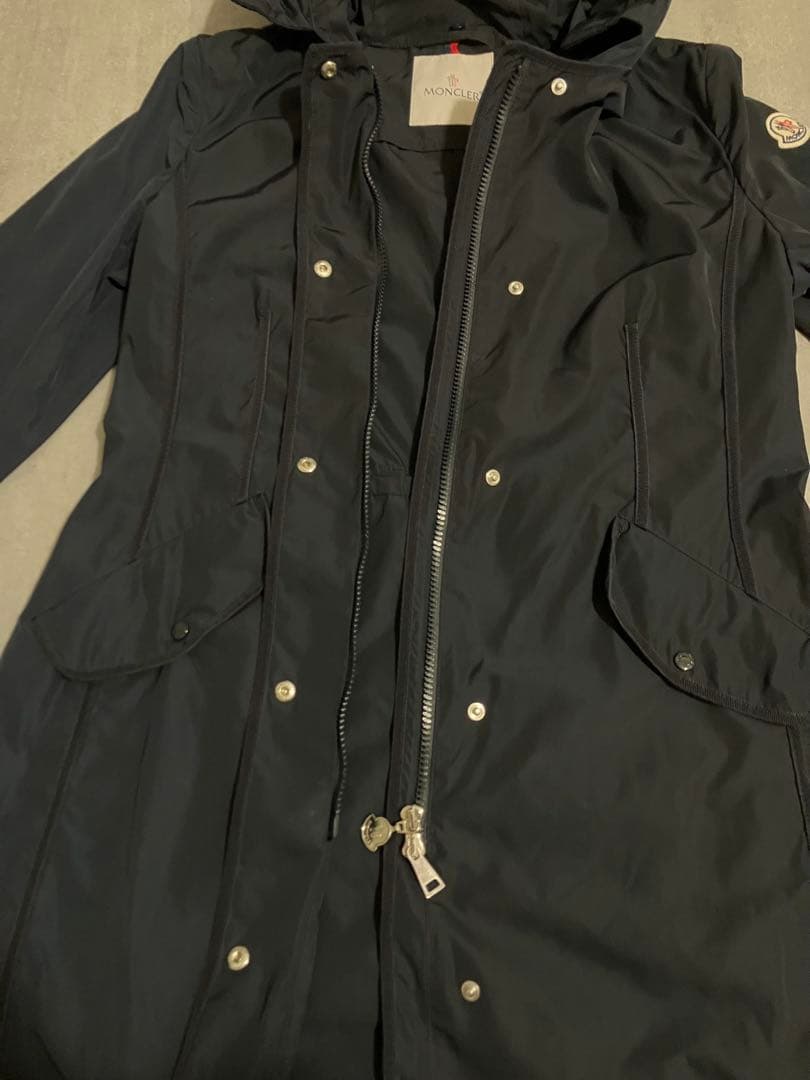 Moncler モンクレール 人気ナイロンコートArgeline 紺　サイズ2