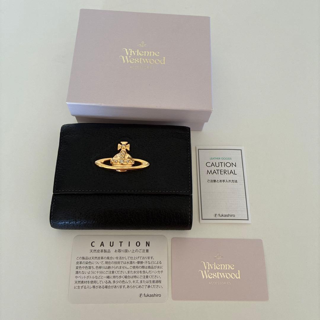 Vivienne Westwood 折り財布 ブラック