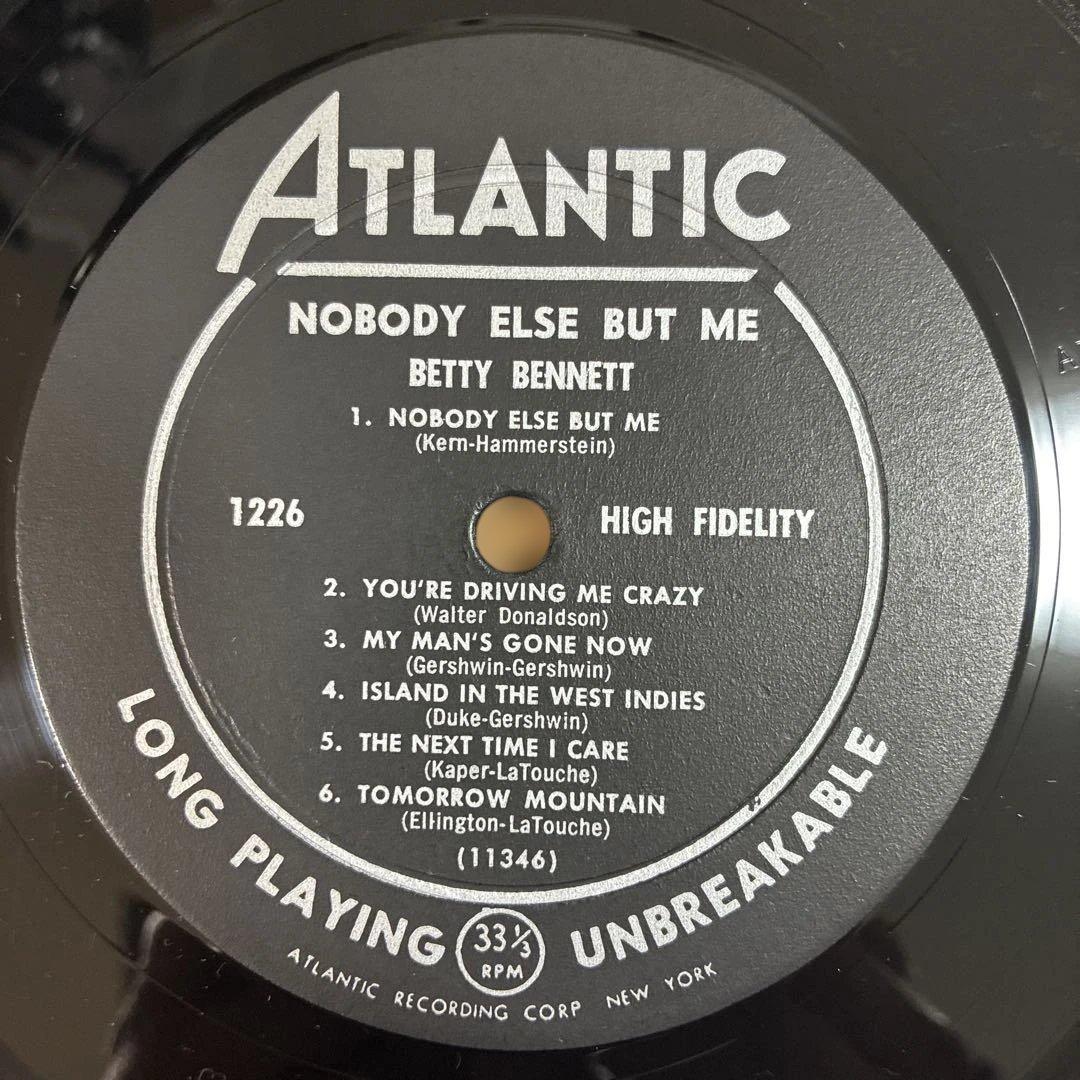 ベティーベネット 名盤 レコード USオリジナルモノ盤