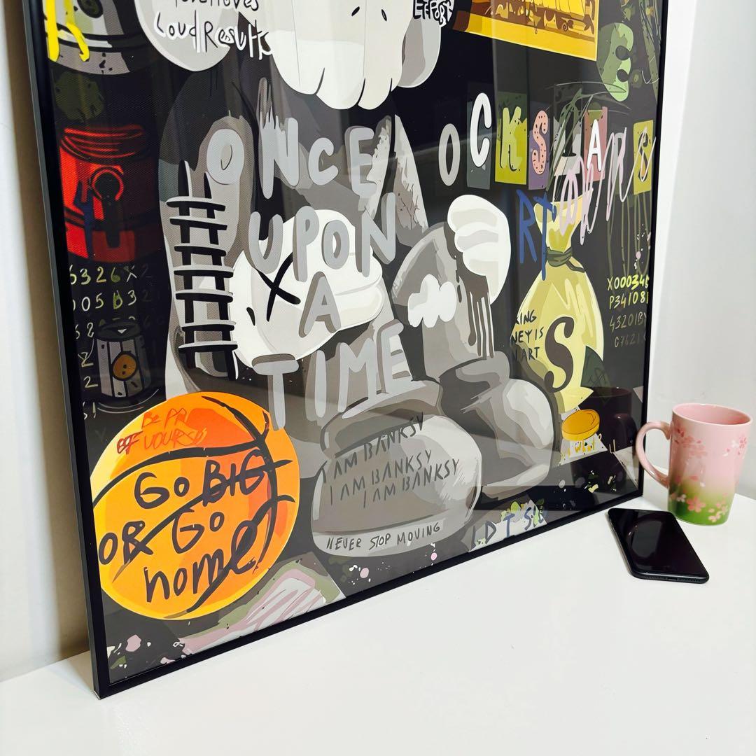 【ポスター】KAWS(カウズ)34 ベアブリック(A1サイズ)