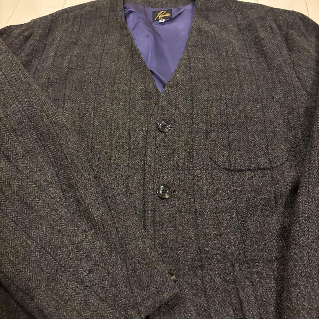 NEEDLESニードルズ　Vネックジャケット　V Neck Jacket M