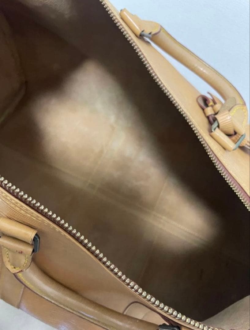 LOUIS VUITTON ルイヴィトン エピ　キーポル50 ボストン ベージュ