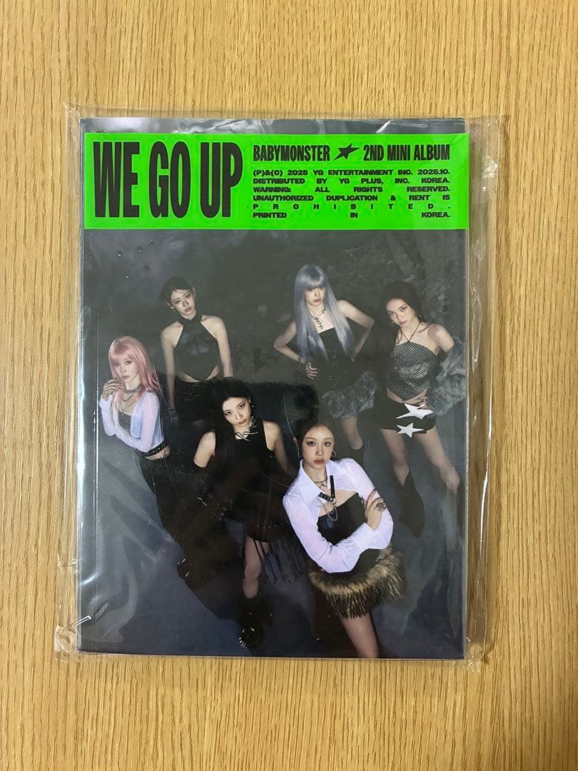 【なかじー】新品未開封BABYMONSTER　WE GO UP まとめ売り