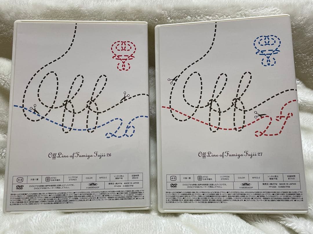 【ファンクラブ限定】藤井フミヤDVD OFF LINE 26.27.28.29