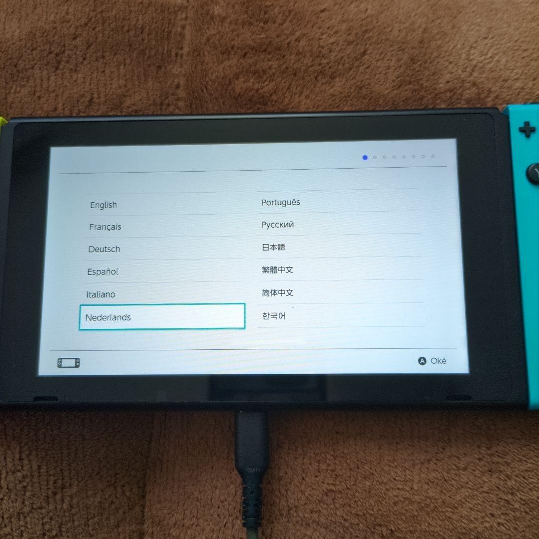 Nintendo Switch 本体 ネオンイエロー/ネオンブルー
