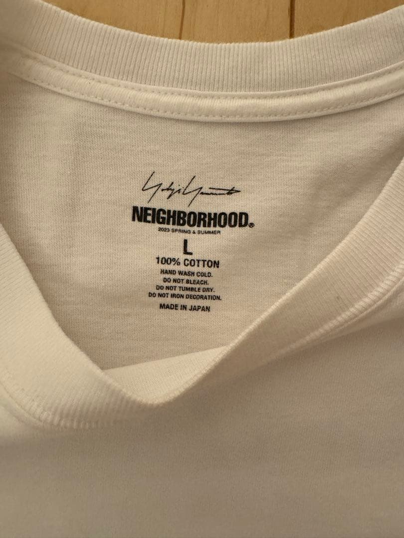 NEIGHBORHOOD YOHJI YAMAMOTO コラボT Lサイズ