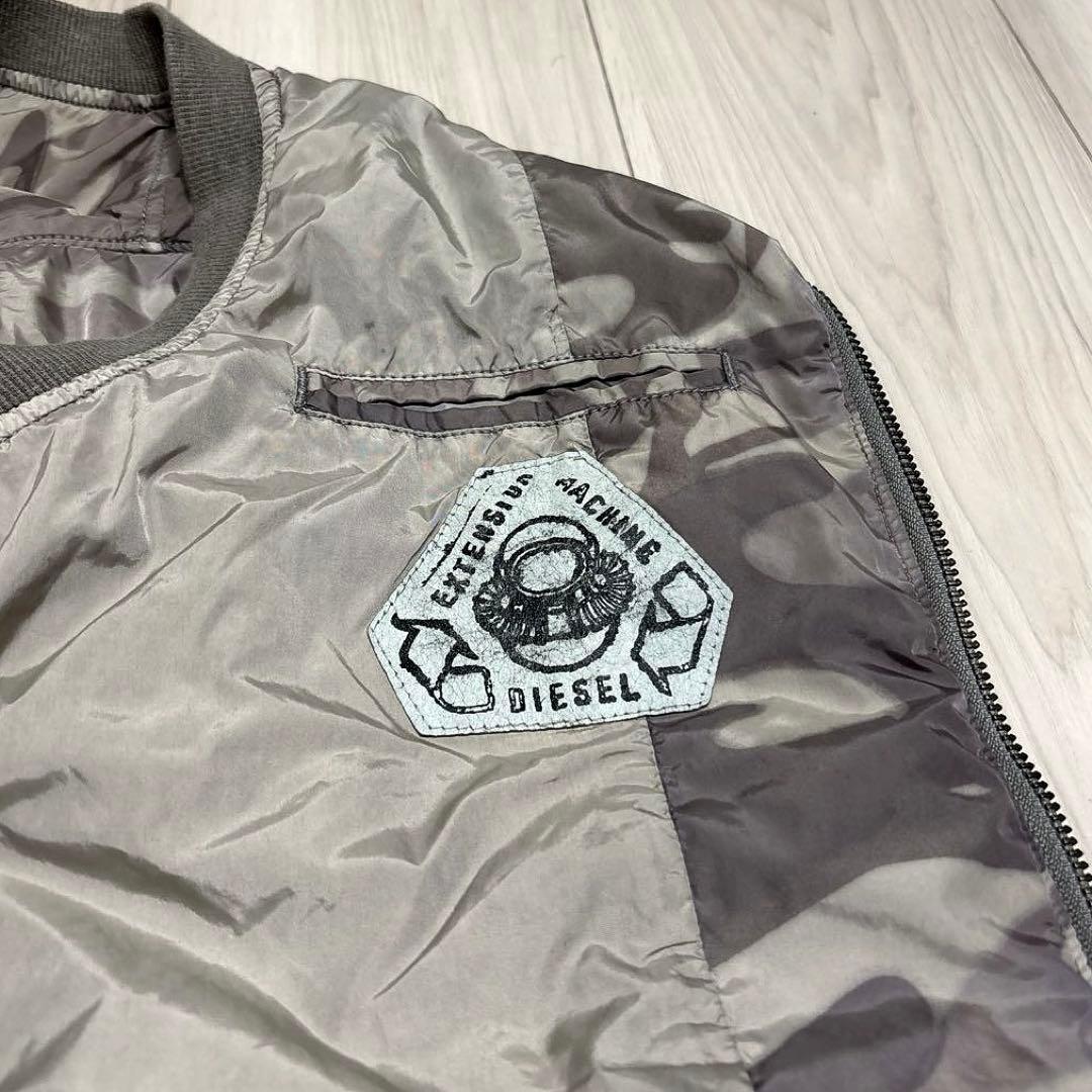 トップス 00s DIESEL camo nylon vest archive y2k