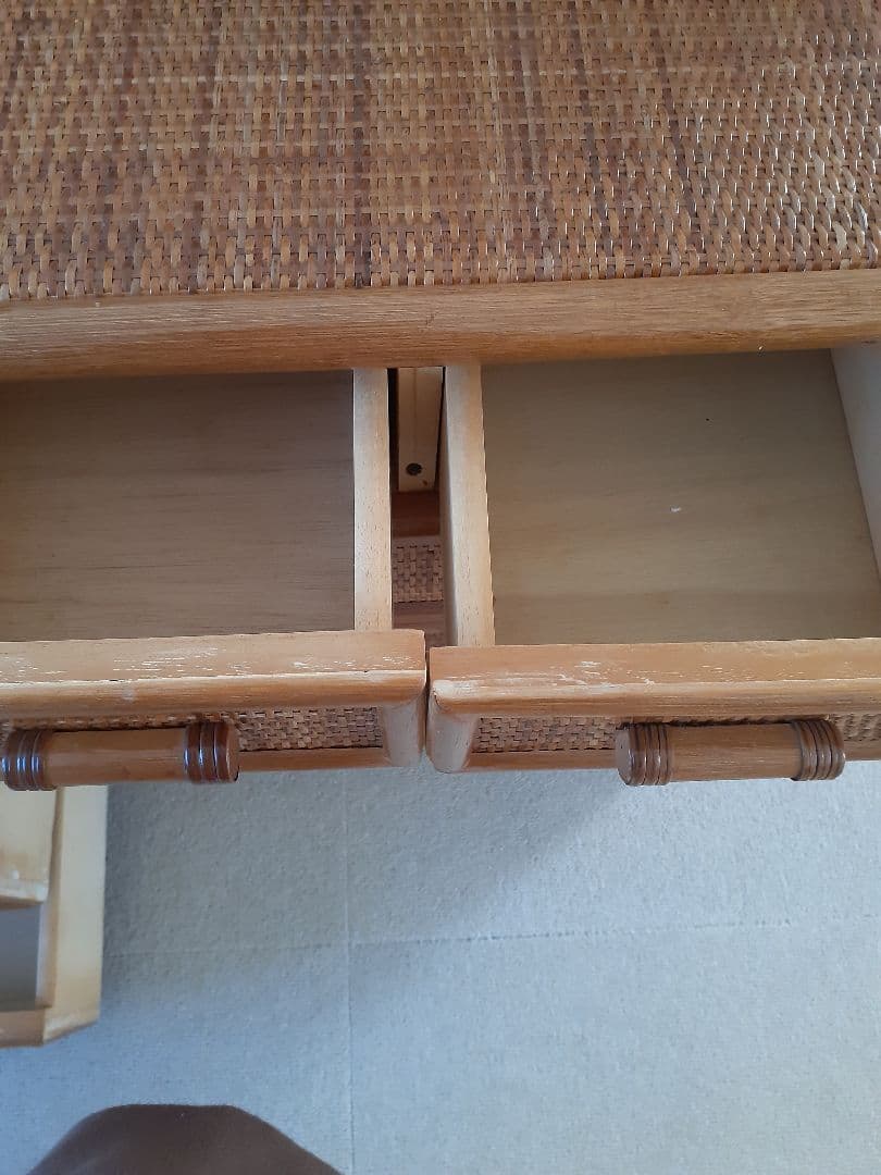 ななこ＊昭和レトロ＊ラタン製 チェスト