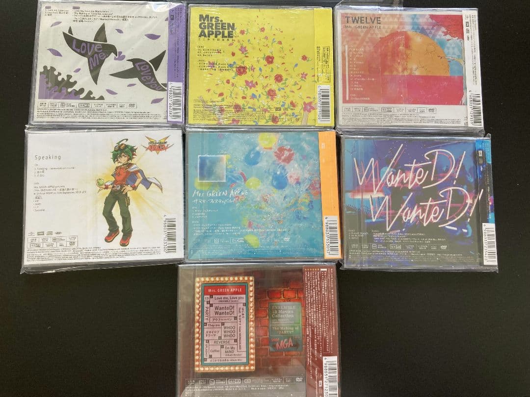 Mrs.GREEN APPLE 初回限定 CD DVDセット 7枚