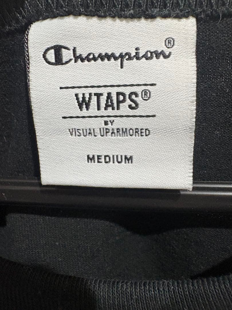 wtaps champion 黒 Tシャツ