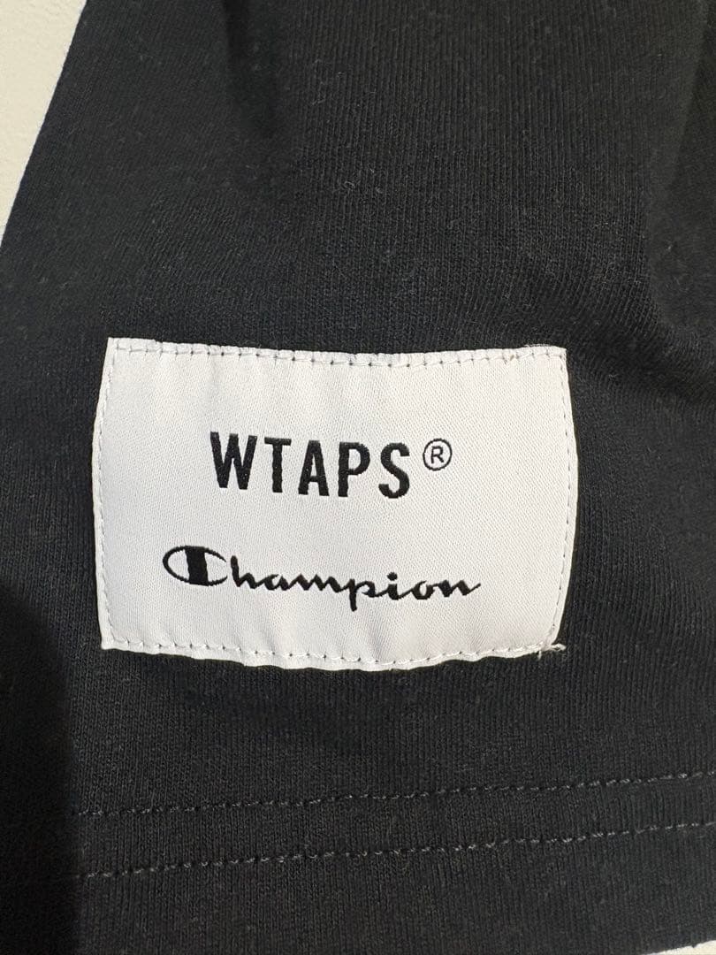 wtaps champion 黒 Tシャツ