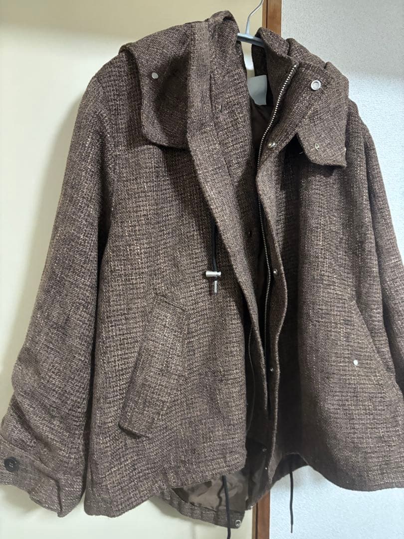 Boucle short mods coat/ブークレショートモッズコート