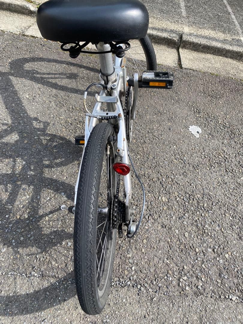 けんちゃん　シルバー 折りたたみ自転車