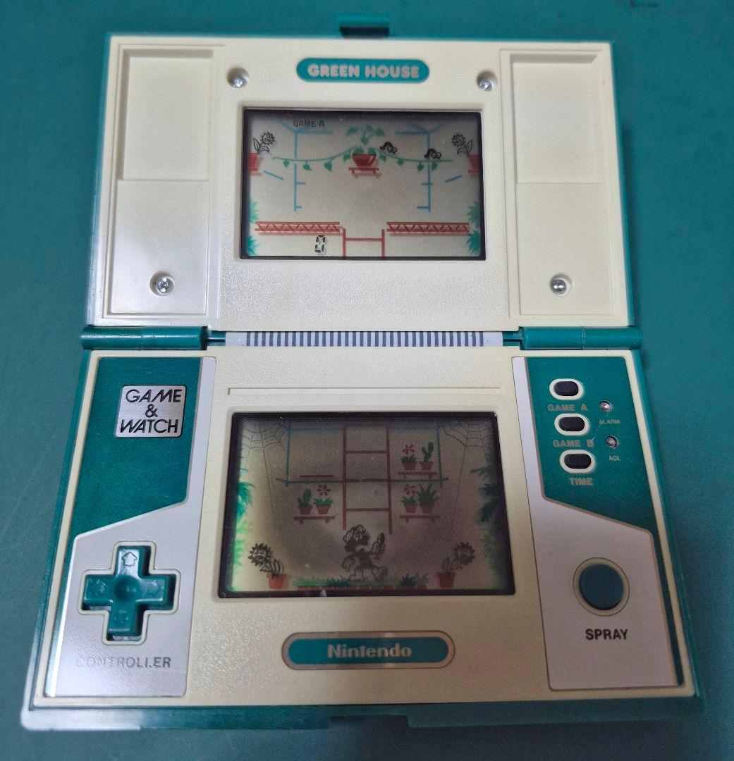 ジャンク ゲーム&ウォッチ グリーンハウス GREEN HOUSE