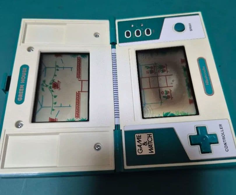ジャンク ゲーム&ウォッチ グリーンハウス GREEN HOUSE