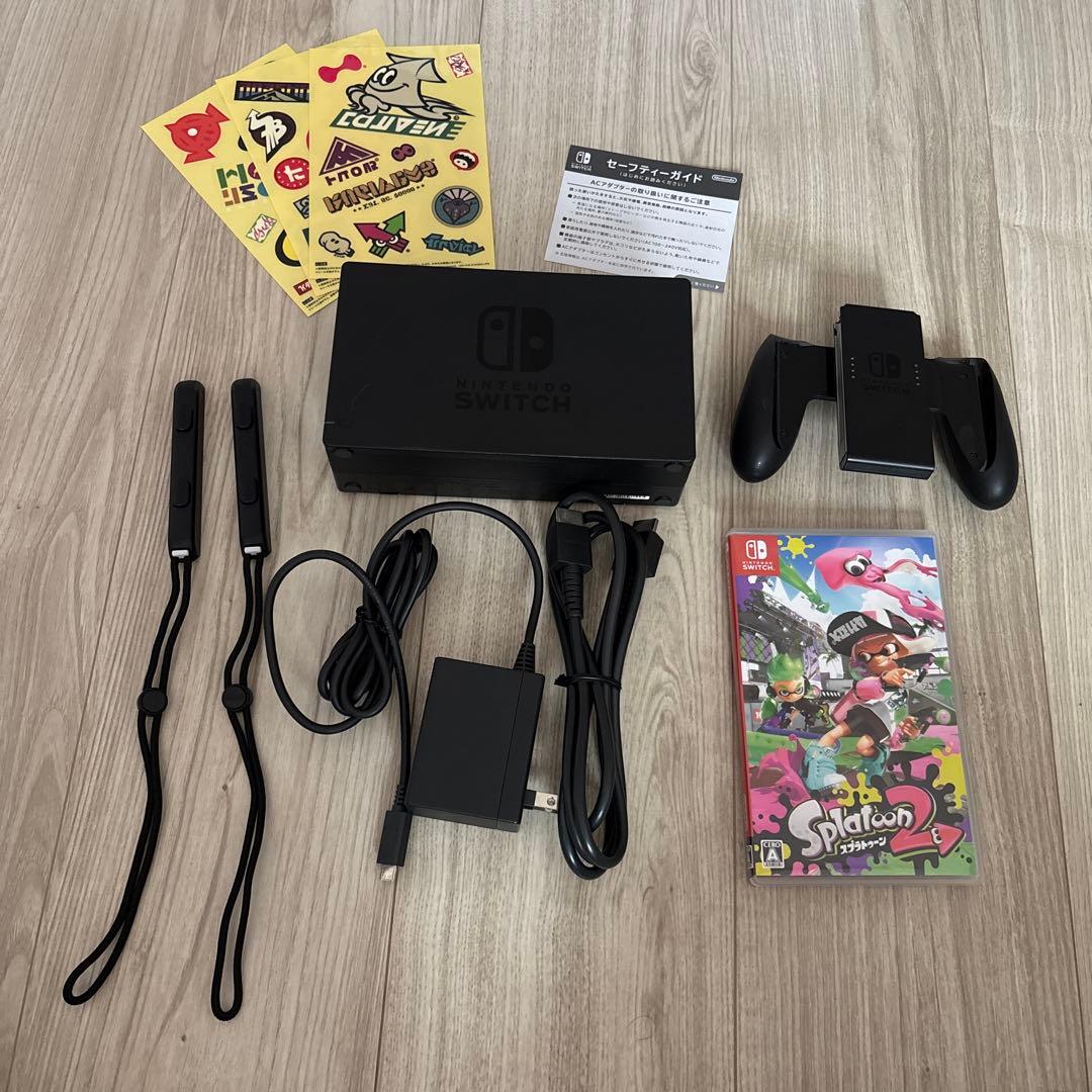 任天堂Switch Splatoon 2デザイン 本体＋周辺機器、アクセサリー