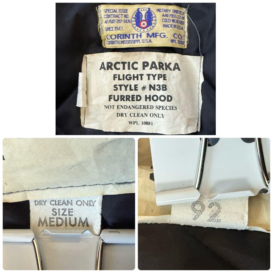 ジャケット・アウター CORINTH MFG. ARCTIC PARKA FLIGHT JACKET