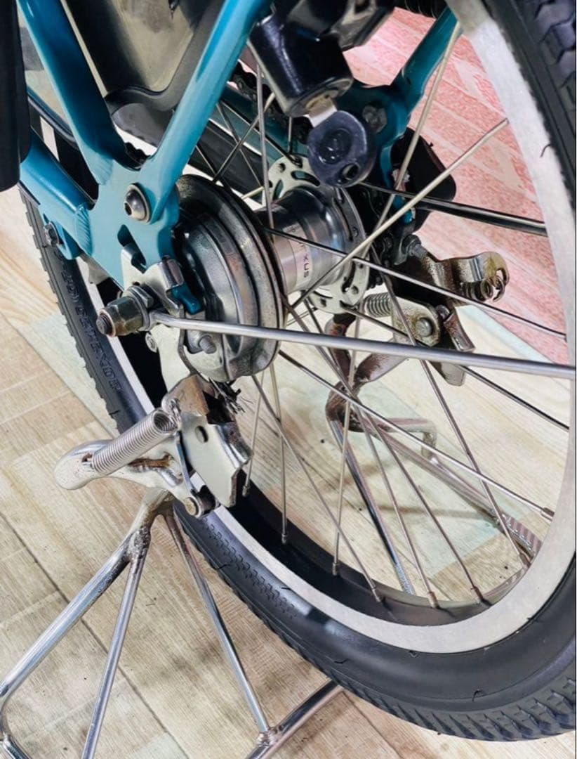 ZK3742 電動自転車 ブリヂストン アンジェリーノ 子供乗せ 20インチ