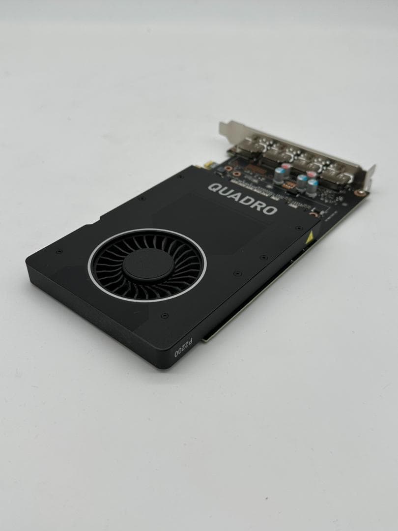 NVIDIA Quadro P2200 5GB GDDR5X 4画面表示可能