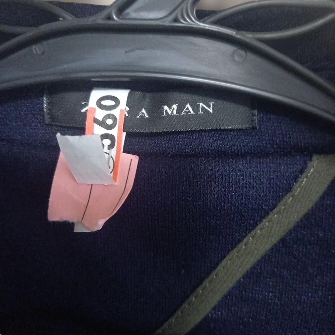 のほほん　ZARA MAN ネイビー テーラードジャケットXL XXL