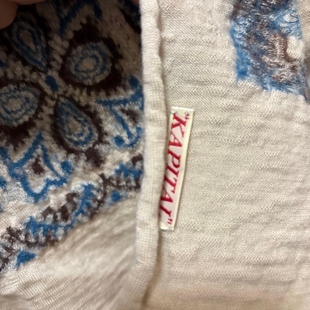 KAPITAL kapitalキャピタル　縮絨ストール　マフラー
