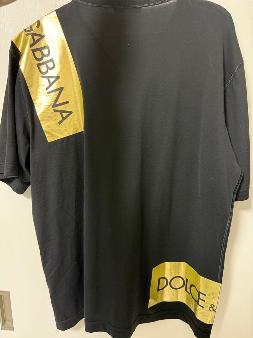 DOLCE & GABBANA ブラック Tシャツ