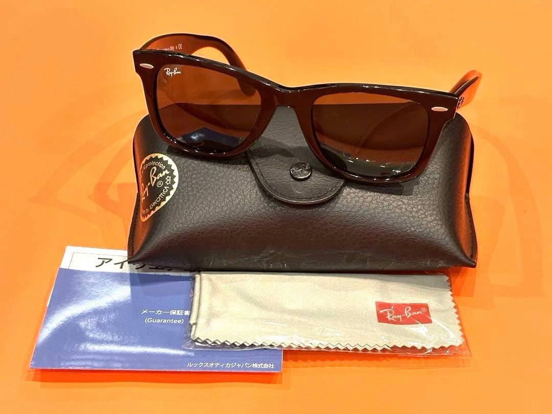 Ray-Ban Wayfarerサングラス　フルフィットモデル　RB2140F❷