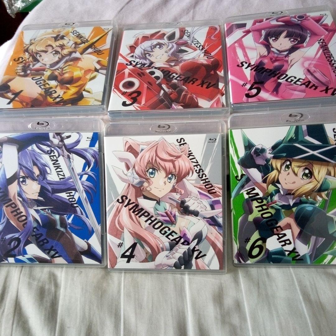 【戦姫絶唱シンフォギアAXZ】 ブルーレイ・CD 全6巻セット