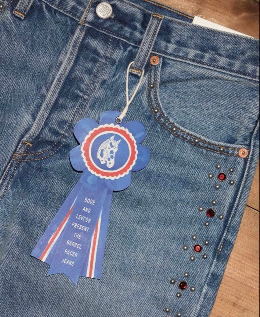 パンツ 25/32 LEVI'S BODE BARREL LACER JEANS