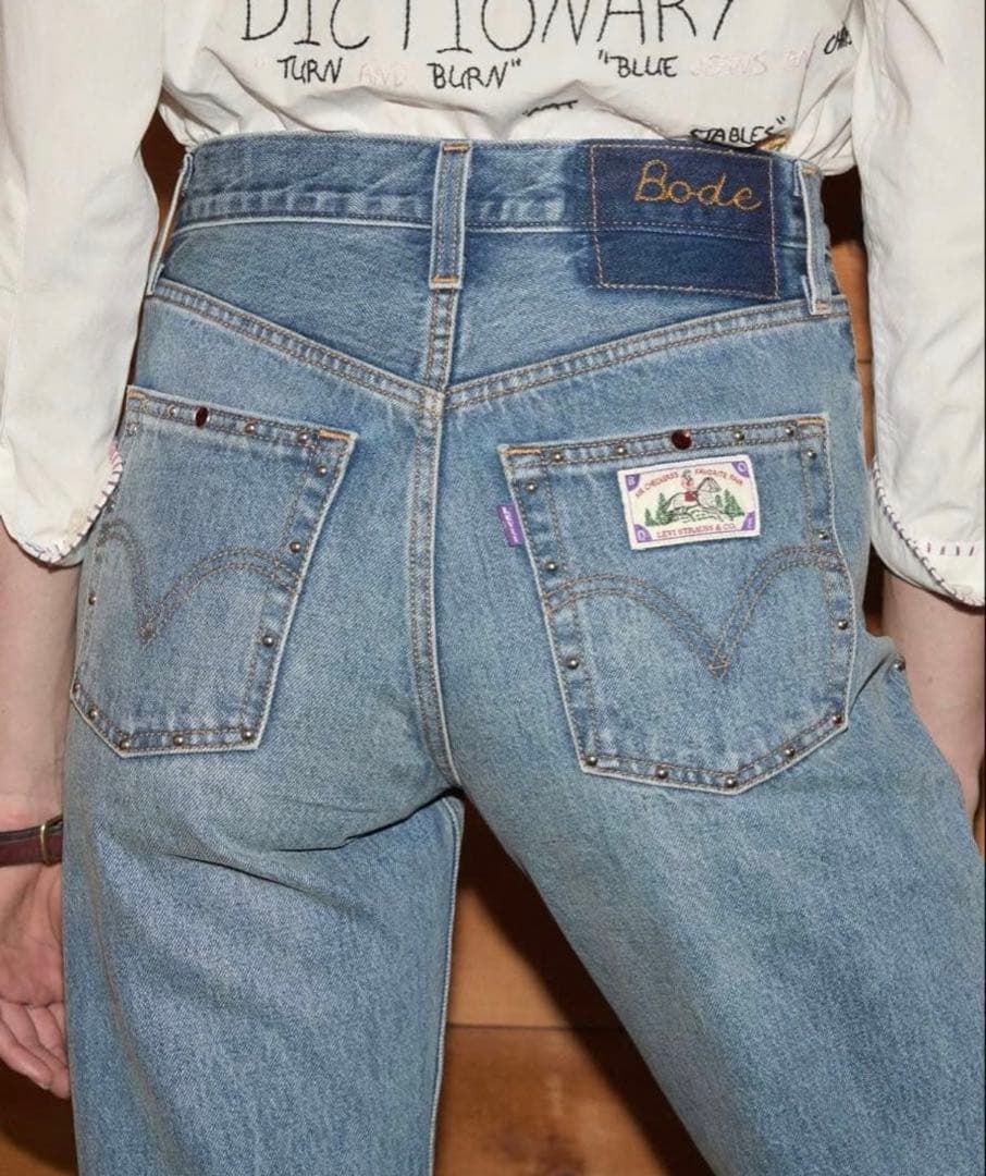 パンツ 25/32 LEVI'S BODE BARREL LACER JEANS