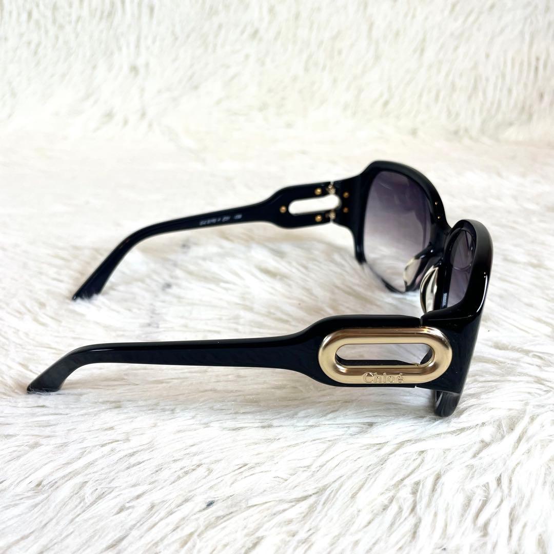極美品　Chloe　クロエ　サングラス　CL2192A　ブラックレンズ・フレーム