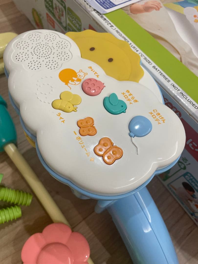Disney プーメリー えらべる回転6WAYジムにへんしんメリー