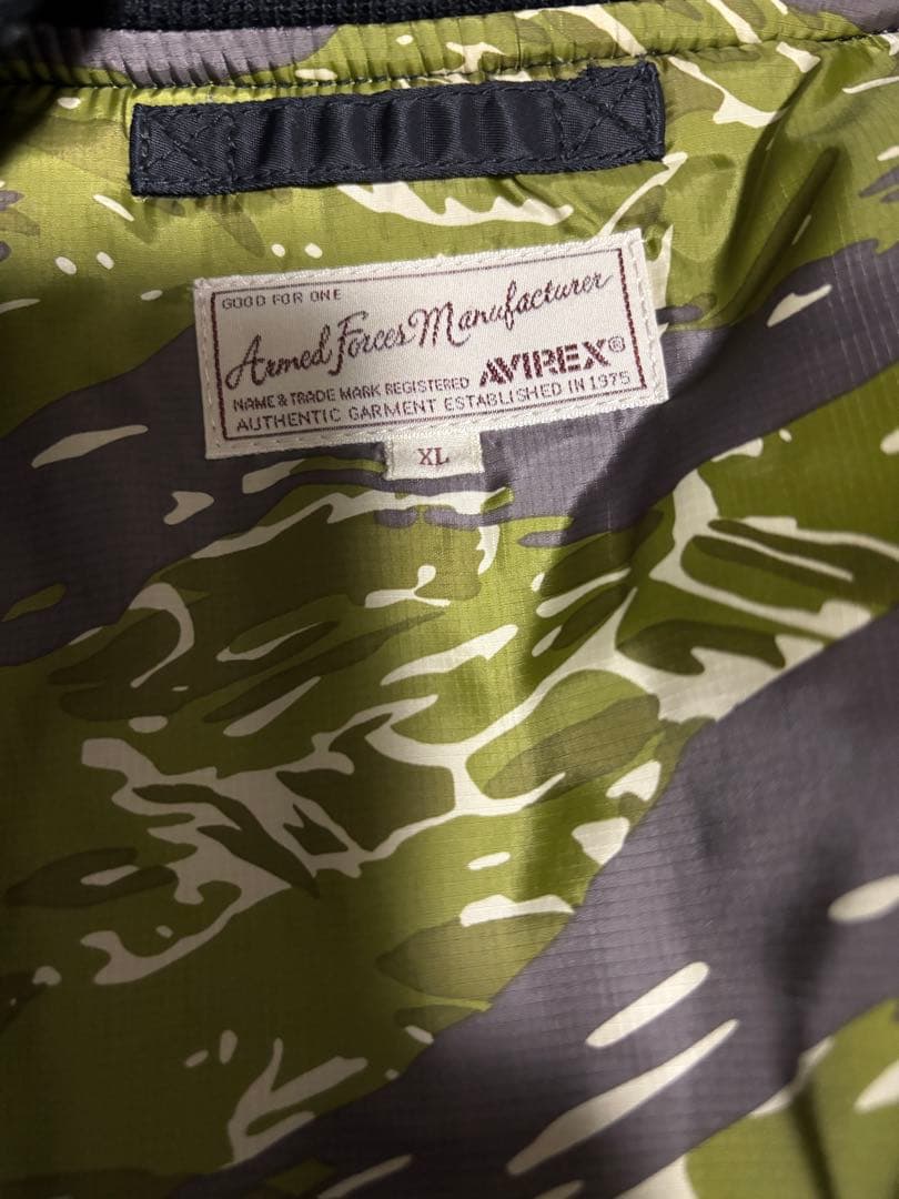 AVIREX×MANASTASH BEAVER別注 MA-1