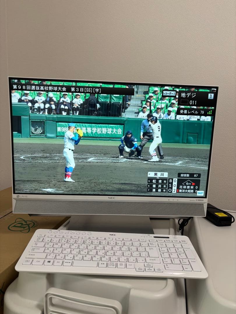 NEC デスクトップPC DA770DAW 一体型